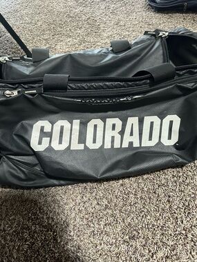Nike Colorado Buffalos Black Duffle Bag
